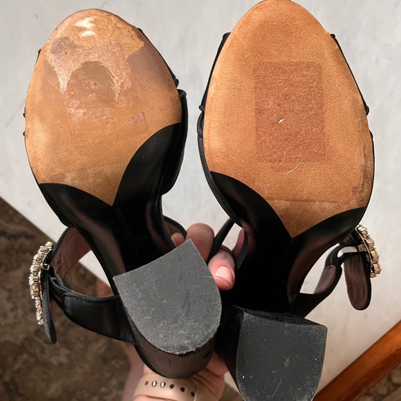 Tabitha Simmons Reyner Satin Mules - Picture 7 of 7